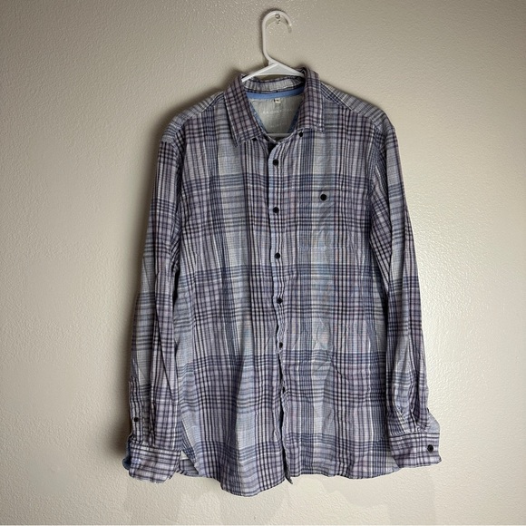 RJR John Rocha Button Up Shirt Tailored Fit Size XL - Picture 1 of 11